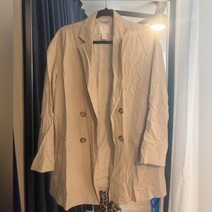 H&M Light Beige Blazer